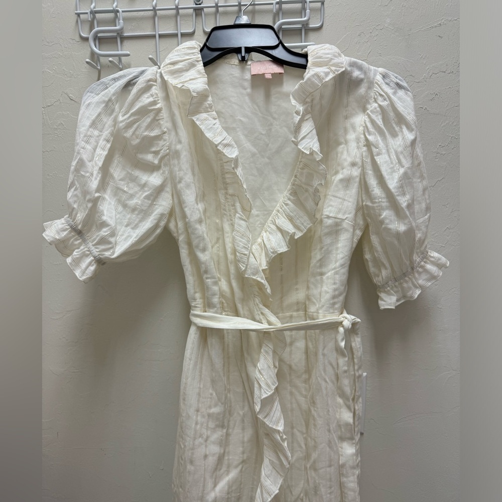 Kate Leigh Railroad Wrap Dress - Picture 7 of 14